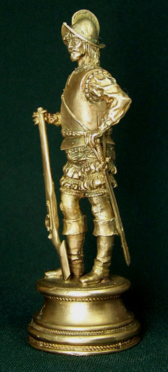 Bronze sculpture Conquistador